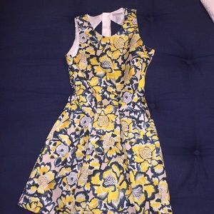 Yellow Floral Dress
